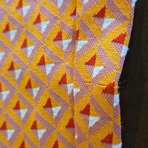 Zara Geometric Bellbottom Pants - Picture 6 of 6